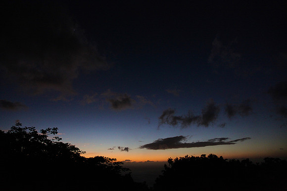 One of many beautiful sunsets