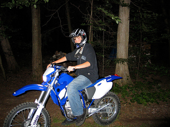 Ewan's new Yamaha 250