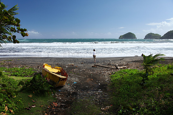 Beach at Castle Bruce