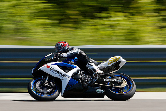 One of my better panning shots.  Slow shutter speed is the goal.