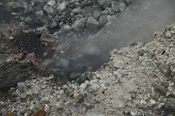 Hot gaseous vent