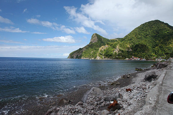 Heading to Soufriere