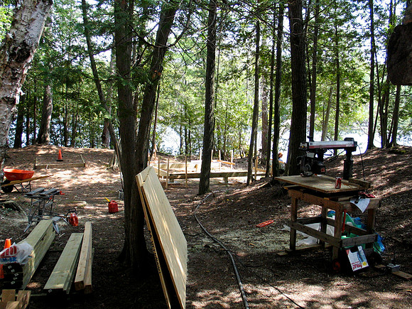 Sears radial arm saw has worked flawlessly for many big projects...