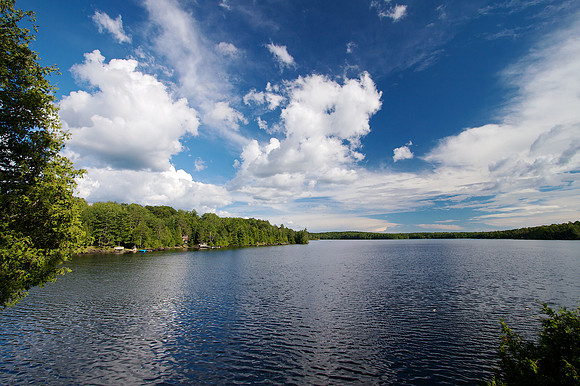 Dickey Lake looking south.