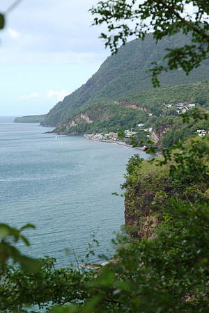Heading south along the coast