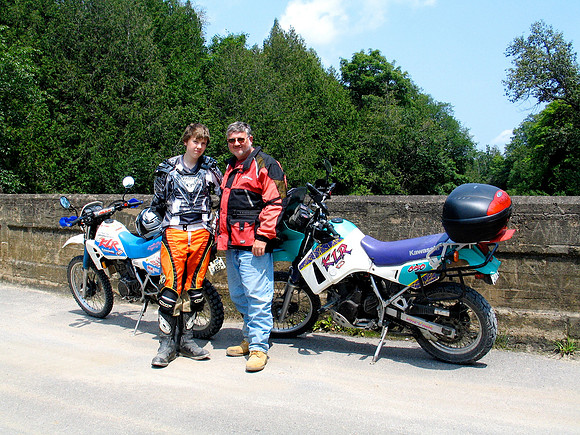 Out riding in '04