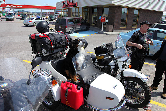 Tundra Run start in Baie Comeau June 6th, Day one.