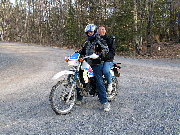 Ewan takes Judy for a ride...